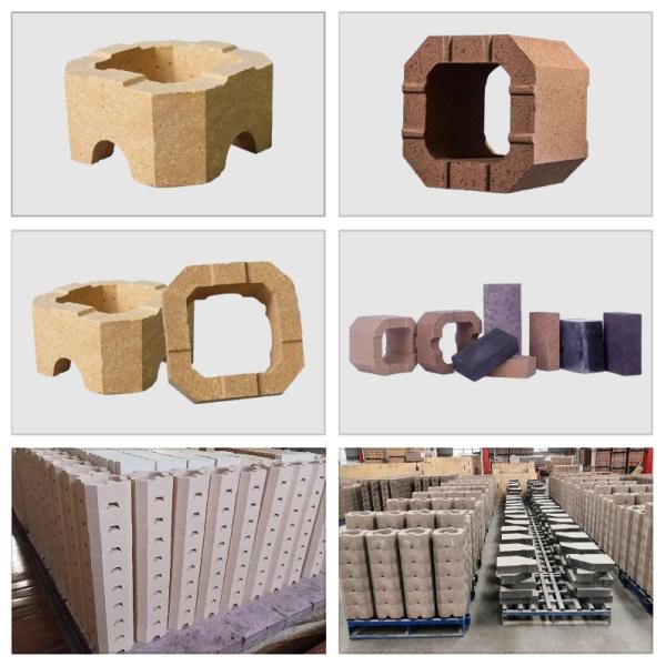 Glass Kiln Used Magnesia Zirconia Refractory Brick High Quality Magnesite Zircon Fire Brick For Sale