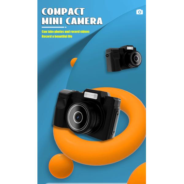 0.96inch Mini Camcorder Compact Camera For Students Photography Kids 180mah Capacity Battery