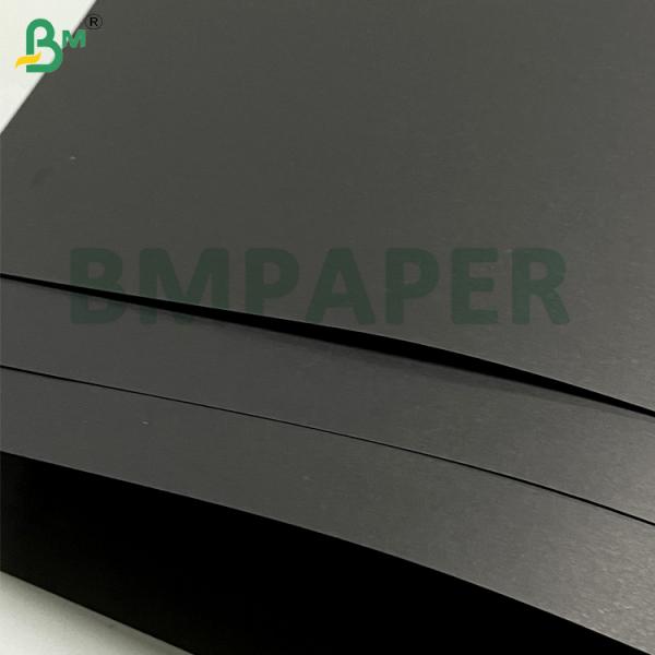 80gsm Smooth Matte Good Folding Black Kraft Paper For Gift Packing Shopping Bags