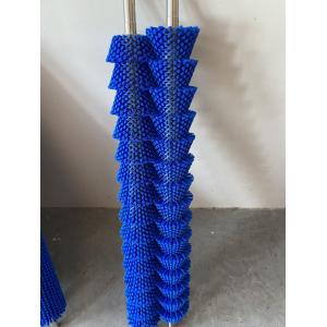 Cleaning Roller Spiral Trapezoidal Nylon Industrial Brush Roller