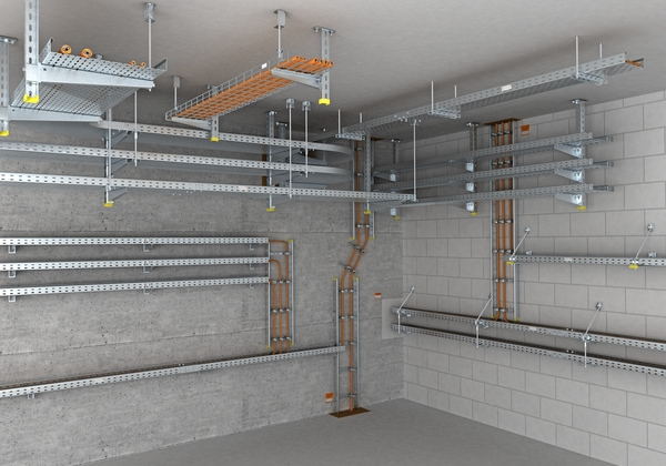 Automatic PPGI GI Perforated Cable Ladder Tray Manufacturing Machine With Cr12 Steel