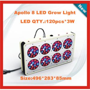 Quality Indoor greenhouse full spectrum led grow lights 360w LED 120*3 for medical plant growing for sale
