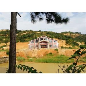 Customized Size Light Steel Frame Houses Filled In Concrete For Wall