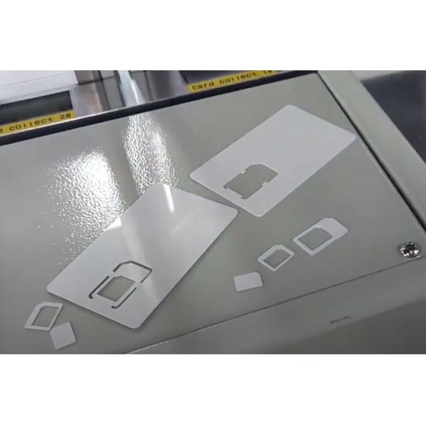 Full Automatic SIM Card Puncher 2FF 3FF 4FF GSM One Chip Card Cutter YLFP-SIM-1