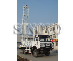 Highly Efficient Water Well Drilling Rig SIN600 drilling, diameter 100mm - 700mm