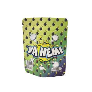 110 Microns Heat Seal ziplockk Bags LDPE Plastic Standing Pouch