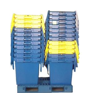 Plastic Storage Heavy Duty stacking and nesting Crates 67L