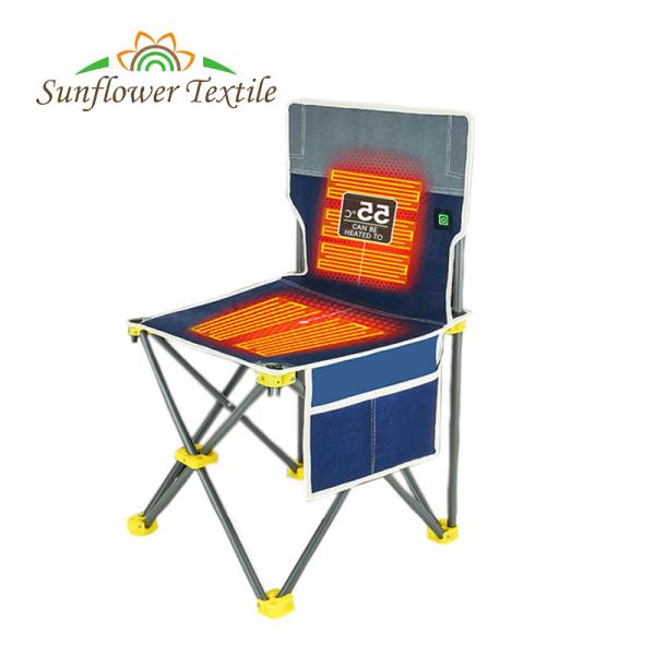 Buy 45cm Heated Folding Camp Chair Hunting And Fishing Camping 150kg at wholesale prices
