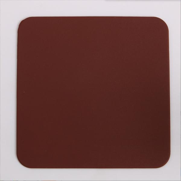 Square Colorful Silicone Non-slip Drink Coasters Cup Pad Mat for Hot and Cold Drinks