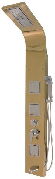 Buy Professional Rainfall Massage Shower Panel Shower Column With Five Functions at wholesale prices