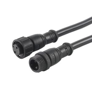 M15 4 Pin Magnetic Electrical Connector Wire Male And Female Plugs