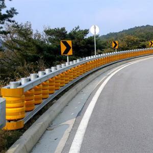 Affordable Stainless Steel Highway Guardrail Safety Roller Barrier with Anti