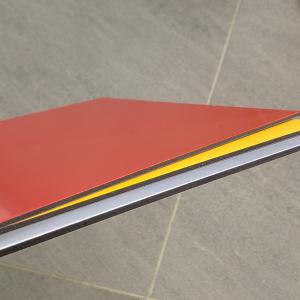 Anticollision Aluminum Composite Panel With PVDF Coating Regular Specification