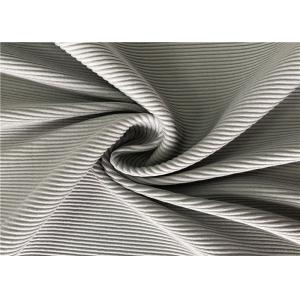 Full Dull Nylon Spandex Fabric Rib Pattern For Pajamas Sports Bra