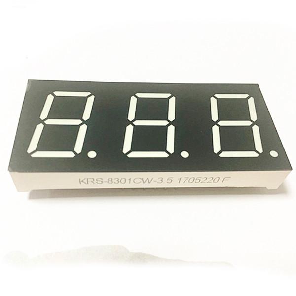 Buy 0.80 Inch Alphanumeric Segment Display Three Digit Common Cathode at wholesale prices