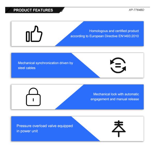High Quality Four Post Car Lift