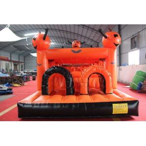 Halloween Theme Inflatable Sports Games , Customized Size Blow Up Obstacle