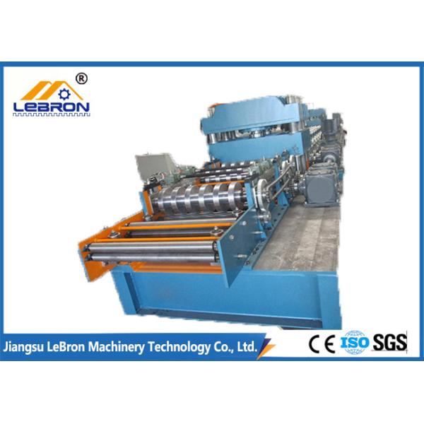 Gray color 2018 new type Guardrail Roll Forming Machine PLC Control Automatic