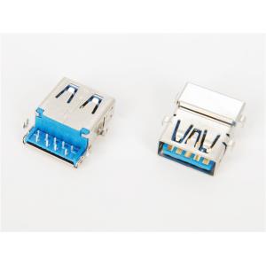 USB3.0 Female A TYPE, Ultra-thin broken board USB3.0 Connector,DIP,H=2.5, HULYN