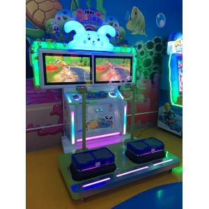 Cute Rabbit Kids Jumping Little Warrior Sport Machine Coin Operated