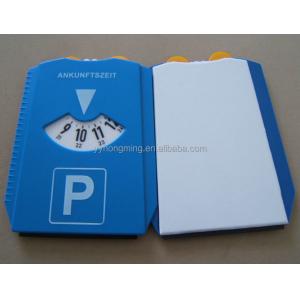 Quality Blue Euro Auto Car Plastic Parking Disc Ice Scraper Parkscheibe for sale