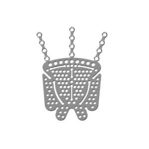 Silver Medical Maxillofacial Implants Titanium Mesh Craniofacial Mini Bone