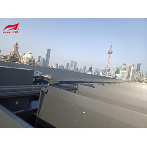 3x4m Motorized Aluminum Louvered Roof Led Light Rodent Proof Swimming Pool