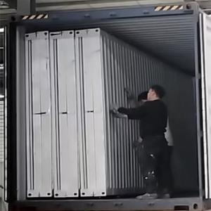 Prefabricated Low Cost Easy-to-Install X-type Folding Container House