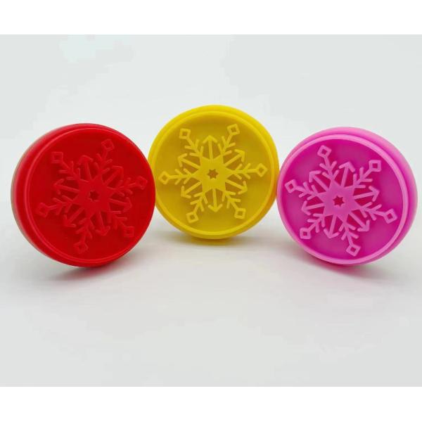 Christmas Baking Decor Tools Food Grade Silicone Wood Cookie Stamps And Biscuit Cutter