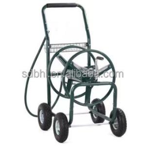 Effortlessly Water and Irrigate Your Garden with our Iron Garden Hose Reel Cart