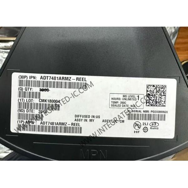 Buy ADT7481ARMZ Sensor IC Dual Channel Temperature Sensor And Over Temperature Alarm at wholesale prices