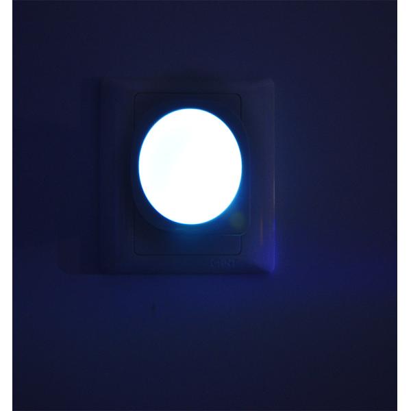 Exact Brightness Movement Sensor Night Light Auto On / Off White Color Easy Installation