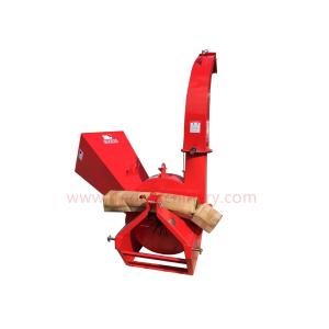 Tractor Self Feeding Wood Chipper Shredder Machine With 6 Inches Chipping