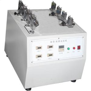 Abrasion Resistance Footwear Testing Equipment , Shoelace Abrasion Tester