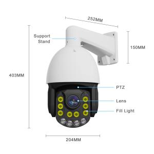 Quality Poe Nvr Two Way Audio Auto 3mp Ptz Ip network Camera 18X Optical Zoom Ip Ptz 30x Zoom Camera for sale