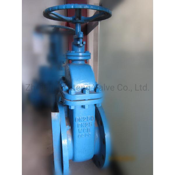Flange Connection DN40-400 WCB DIN Gate Valve Z40/Z45 for High Pressure