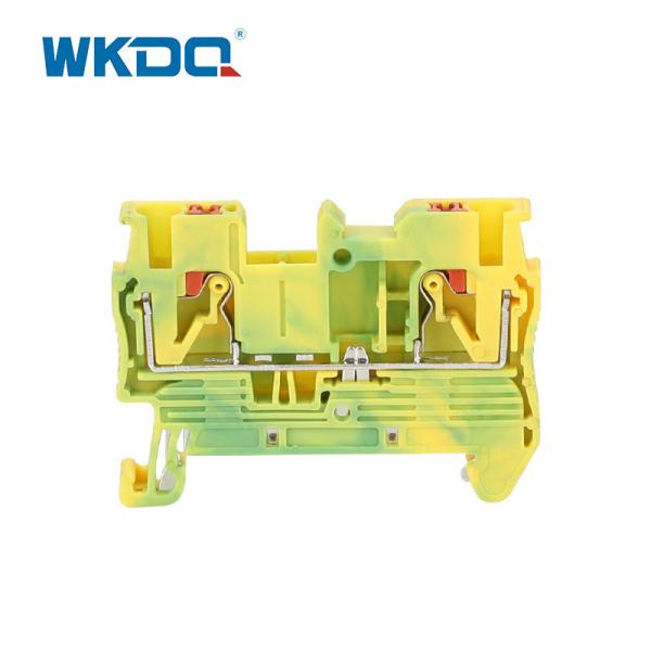 JPT 2.5-PE Push Fit Grounding Terminal Block Connector 31A Rated Current 24-12
