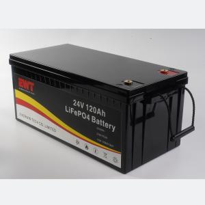 Portable 24V 120Ah Rechargeable Battery With T8 Terminal Customized
