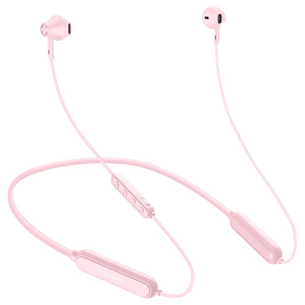 Sports Retractable Waterproof Collar Wireless Neckband Bluetooth Earphone