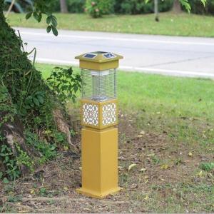 Outdoor Using Solar Rechargeable Mosquito Killer Garden Light