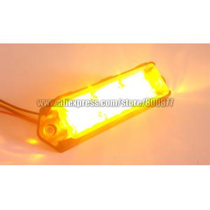 VS-938D DUAL COLOR LED Surface Mounting grill light, 6*3W each LED, 17 patterns