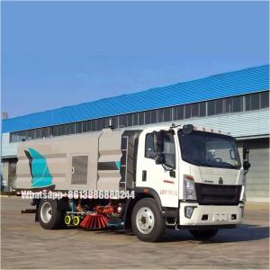 Howo 10000 Liters Road Washer Road Sweeping Truck Cleaning Truck