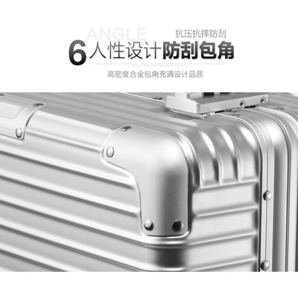18 inch luggage, multifunctional small boarding luggage, business aluminum frame suitcase, men's and women's password 17 travel hard box