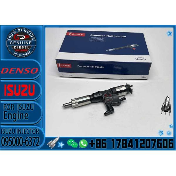 fuel injector 095000-6372 095000-6373 095000 6372 095000 6373 0950006372 0950006373 for ISUZU 4HK1 / 6HK1 Euro IV