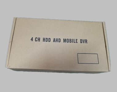 720P 1080p HDD SSD AHD 4 Channel Car DVR Recorder For Bus Truck 162 * 153 * 52mm