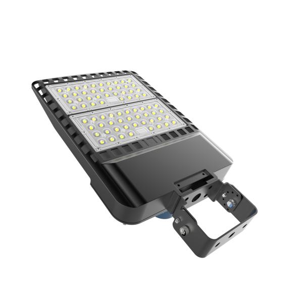 Buy 100w 150w 200w 250w 300w shoe box led street light, new design led shoebox light parking light DLC led shoe box at wholesale prices