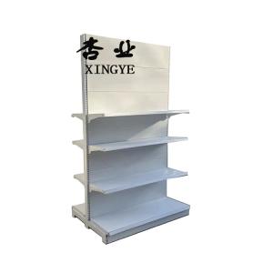 New Economical Cost convenience store shelves 2 way gondola display shelf