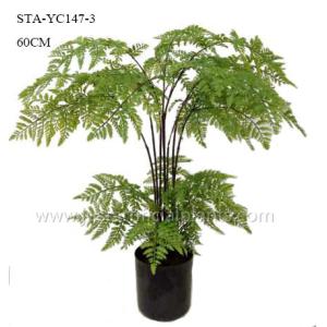 Premium Artificial Fern Tree , Artificial Maidenhair Fern Handcrafted Asethetic