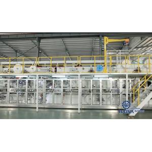 ISO9001 380V 50HZ 500PPM Small Scale Diaper Making Machine
