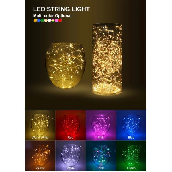 Wedding Party Copper 3M 5M 10M LED Fairy String Lights